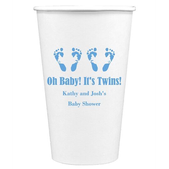 Seeing Double Twinkle Toes Paper Coffee Cups
